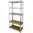 Regał Magazynowy Metalowy STABIL175 II ocynkowany 180x90x40cm – 5 półek/175kg