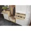 Szafa 4d2s Gala V42 lakierowana Pacific Walnut/Beige,5