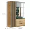 Szafa Sorento z lamelami 150x215x6,2