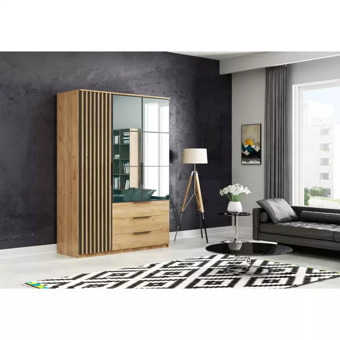 Szafa Sorento z lamelami 150x215x6