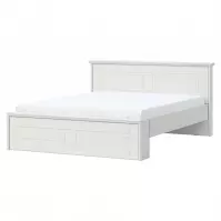 Łóżko Evergreen kr160-eg ivory mat