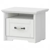 Szafka nocna Evergreen ns1/eg ivory mat