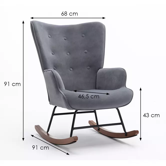 Fotel Cosima Grey