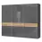 Szafa 3d Onyx pk281/on lakierowana pacific walnut/anthracit