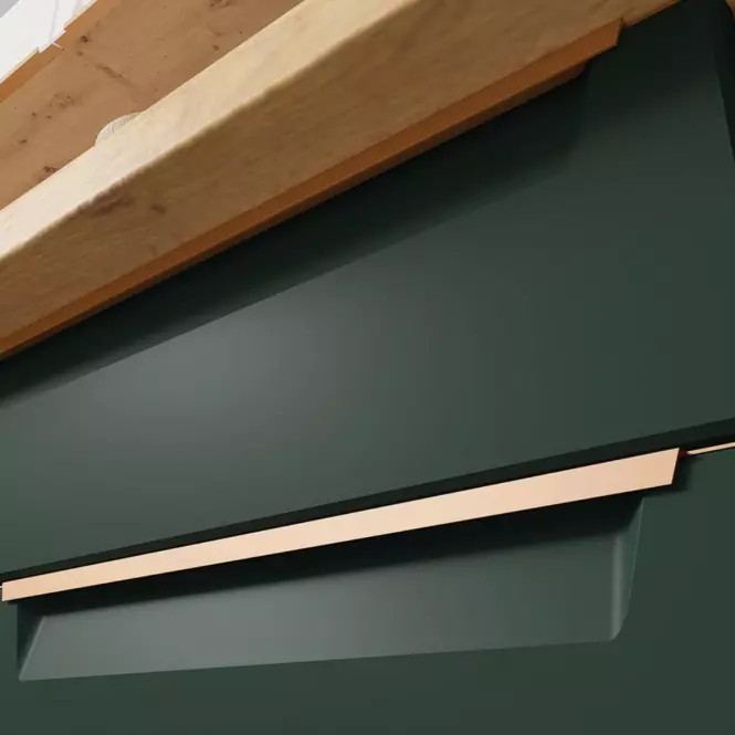Kuchnia Glamour 260 Zestaw C Plus z blatem green