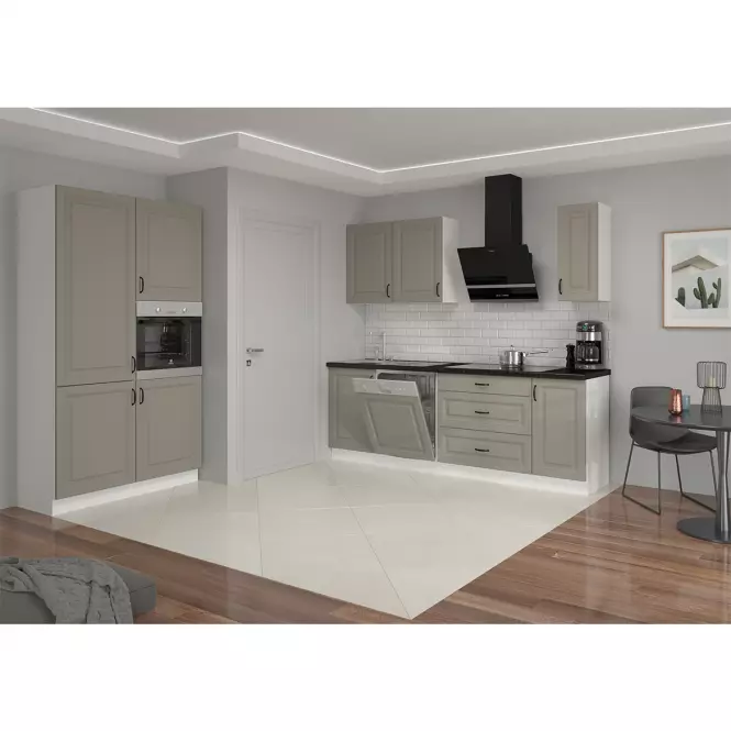 Szafka kuchenna Stilo claygrey/biały 60g/72 1f,6