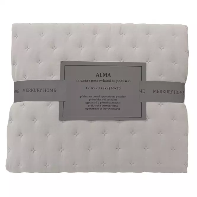 Narzuta Alma 170X220 jasny szary Merkury Home