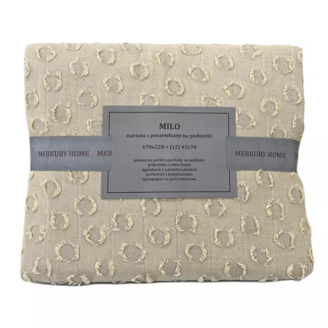 Narzuta Milo 170X220 beż Merkury Home