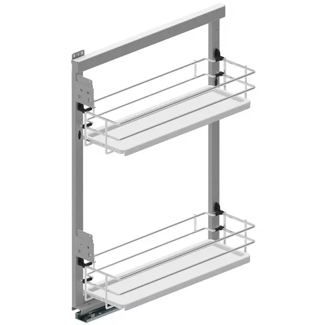 Cargo mini boczne 20 lewe l480 chrom/biały