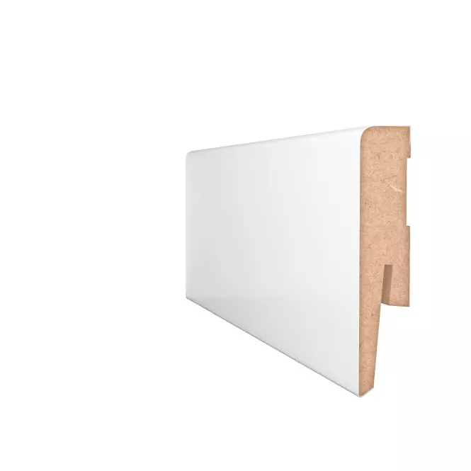 Listwa okleinowana LO9 15x80x2400mm biała