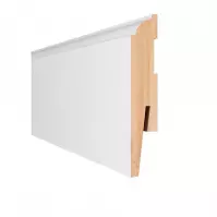 Listwa okelinowana LO10 15x90x2400mm biała frez