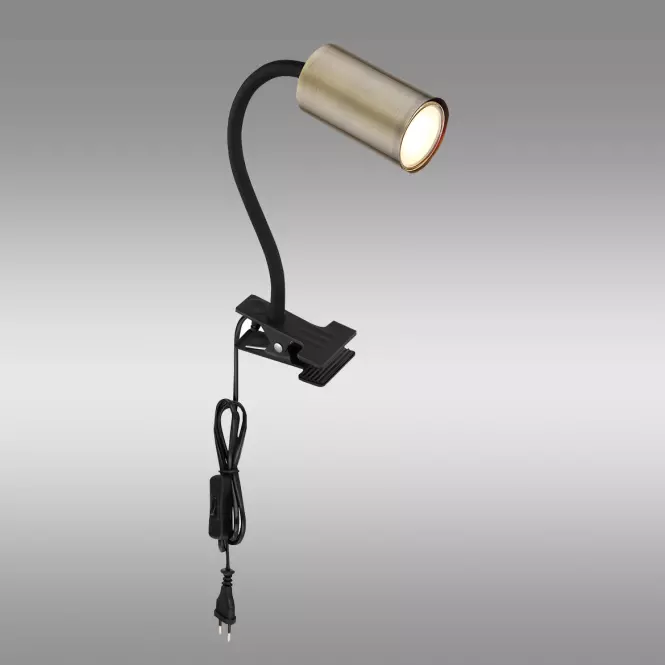 Lampa 57911KM KLIPS mosiądz LB