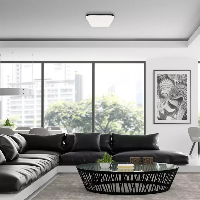 Plafon Avalon Black EK77861 18W KW SKY PL1