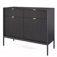 Komoda  Nova Ksz104 Czarny