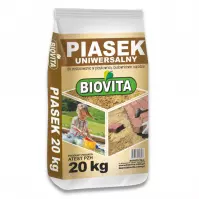 Piasek do piaskownic i ogrodu 20kg BIOVITA