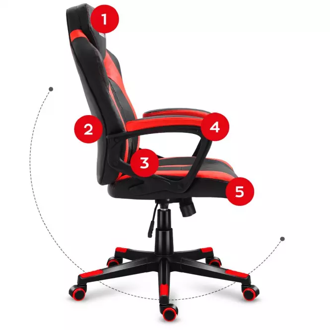Fotel Gamingowy Force 2.5 Red New