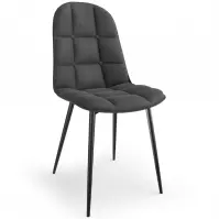 Krzesło  K417 Velvet/Metal Popiel