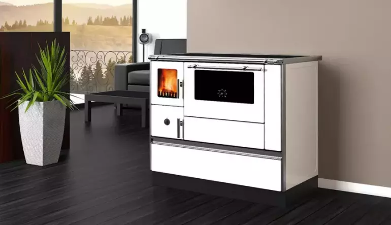 Kuchnia Dominant 90 Capuccino 7kW lewa,3