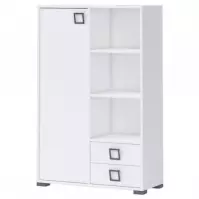 Regał Kiki K12-BE/KI-15 white/white