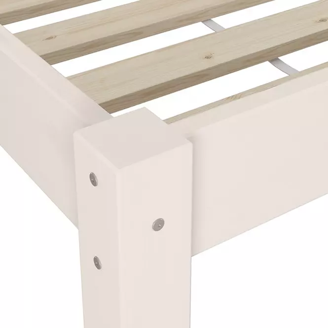 Łóżko Dora 100x200 sosna bejca bielona