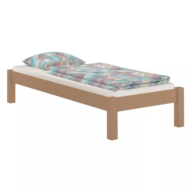 Łóżko Dora 100x200 sosna bejca brąz