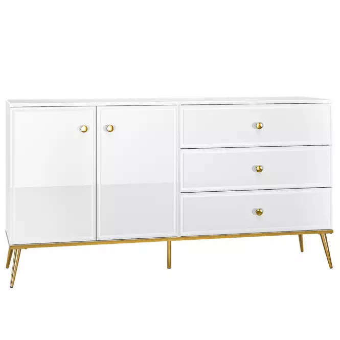 Komoda Goldin 04 biały