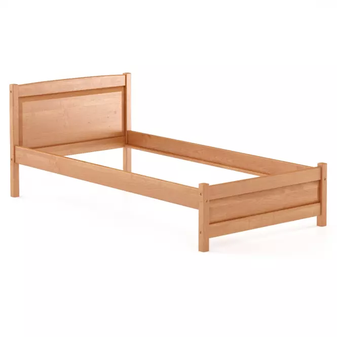 Łóżko sosna LK125–100x200 kol olcha