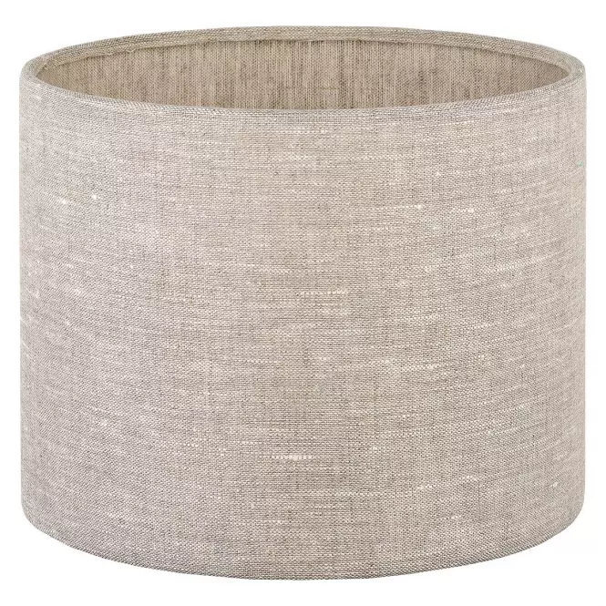 Abażur Walec 9689 Len naturalny D20