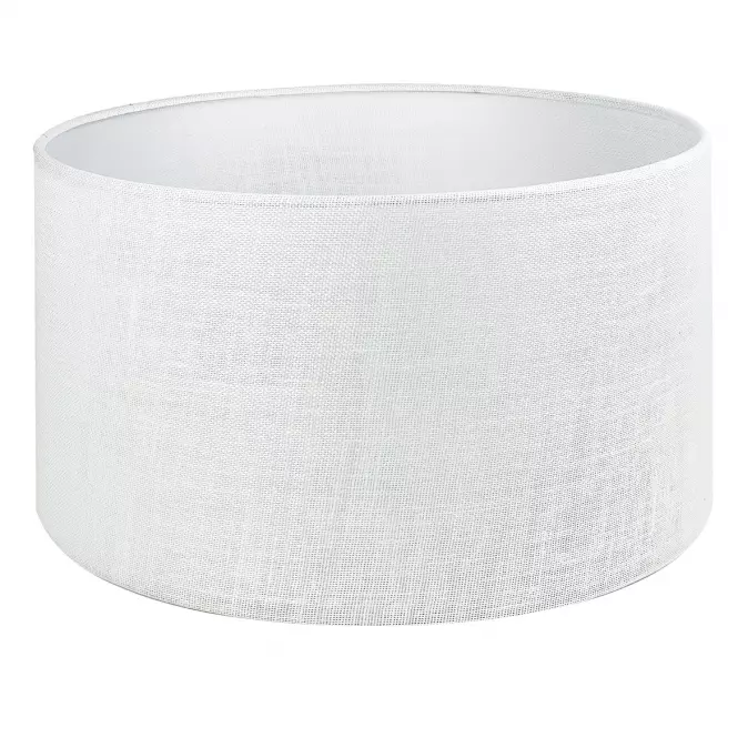 Abażur Walec 9703 Biały struktura D40