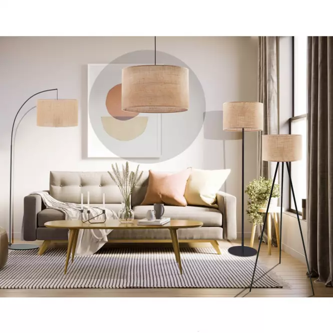 Lampa podłogowa Trójnóg E27 2905/LSW-B-1