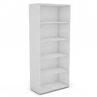 Regał Torino 4 półki 80.5X40X185 biały