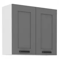 Szafka kuchenna Luna dustgrey/biały 80G-72 2F