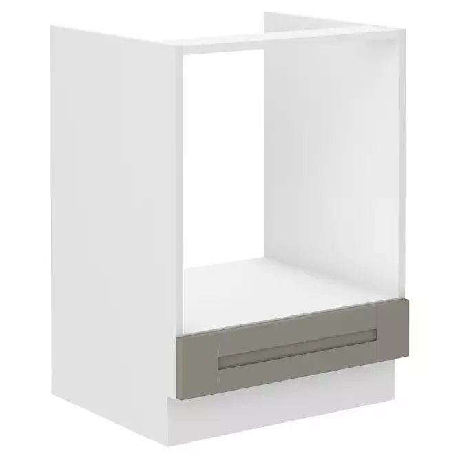 Szafka kuchenna Luna claygrey/biały 60DG BB