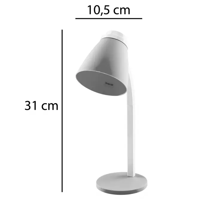 Lampka biurkowa Monic VO0790 czerwona MAX 15W LB1