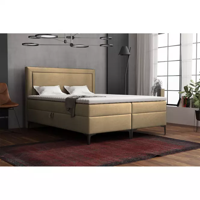 Łóżko Tempe Box Spring 140x200 Manila 02