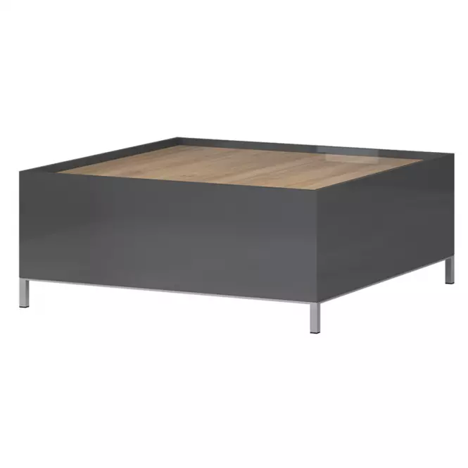 Ława Onyx KLS-2F/ON lakierowana anthracite/pacific walnut