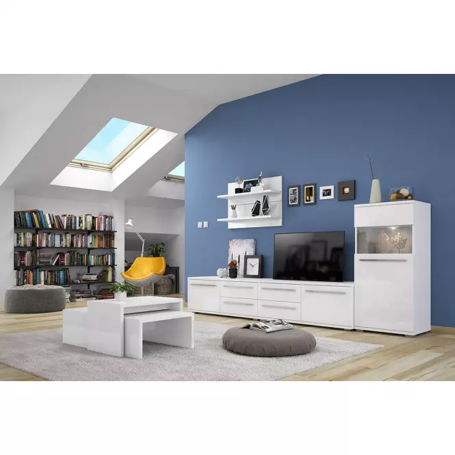 Ława Piano KLS-1F-70/KA/70 lakierowana crystal white