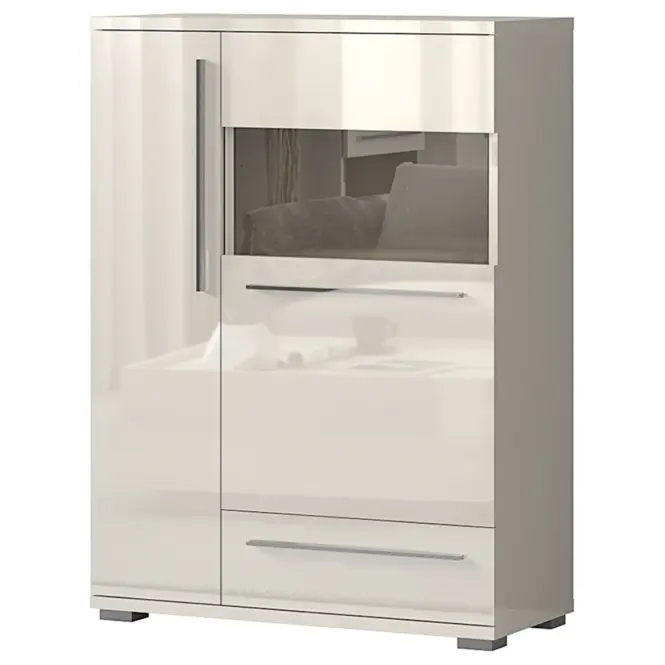 Witryna Piano V90-2KS1F/PN-71/KA/71 lakierowana beige