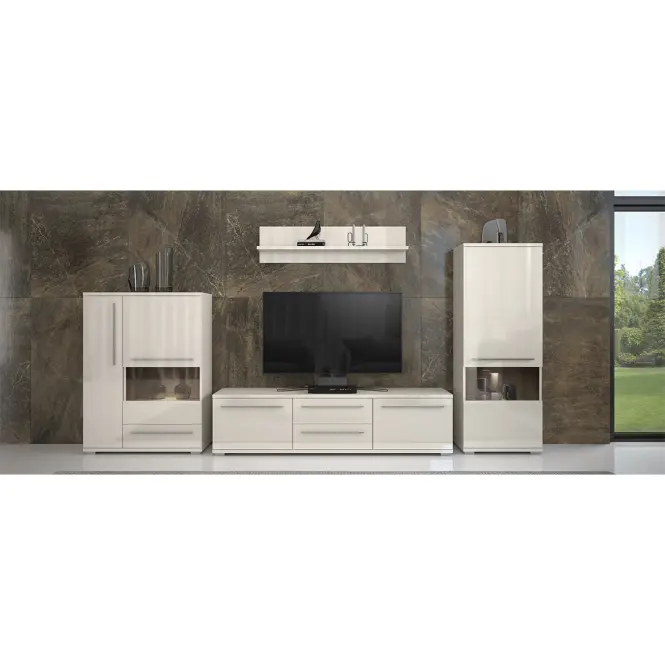 Witryna Piano V90-2KS/PN-71/KA/71 lakierowana beige