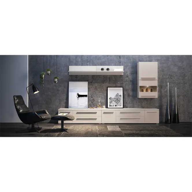 Witryna Piano V60-1KS1F/PN-71/KA/71 lakierowana beige