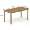 Stół Sosna ST104-150x75x75 dąb,3