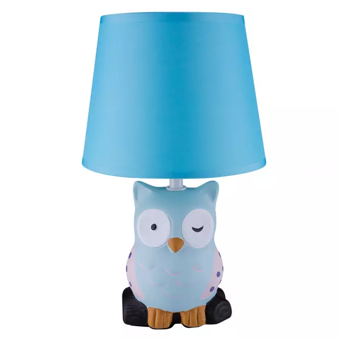 Lampka nocna Owl niebieska VO2165 LB1