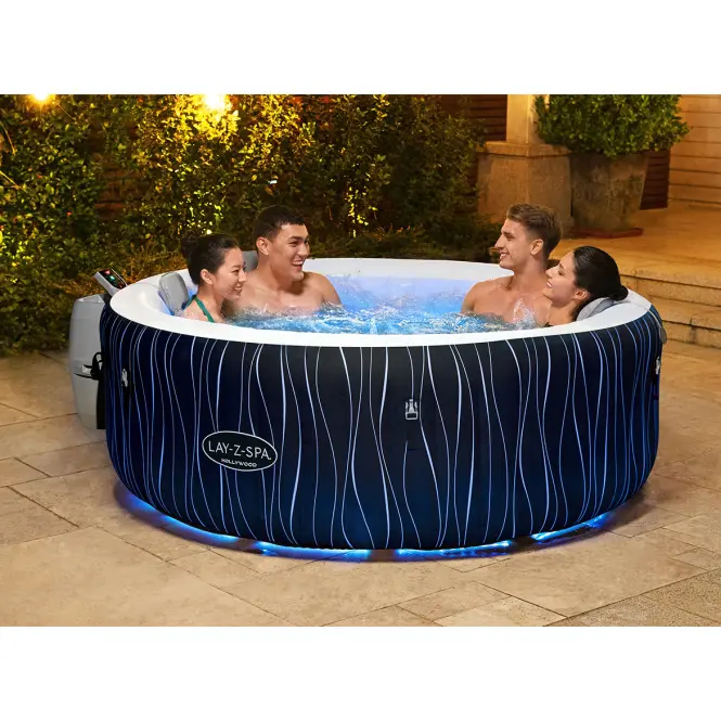 Jacuzzi ogrodowe z hydromasażem Spa Hollywood 1,96x0,66 m 60059