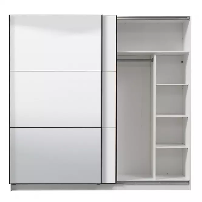 Szafa Sierra 220 lustro biała 11008286