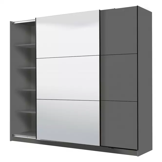 Szafa Sierra 220 lustro grafit 11008287