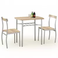 Zestaw stół i krzesła Lance 1+2 82x50 sonoma