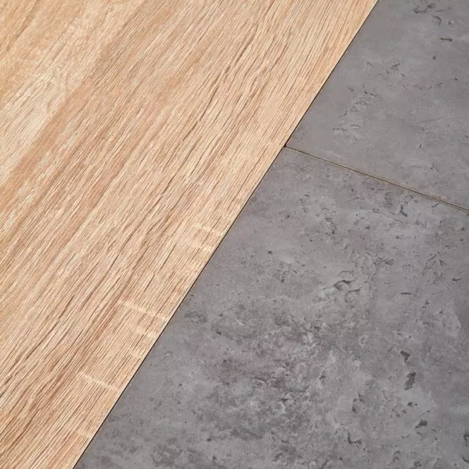 Stół rozkładany Albon 120/160x80 cm  Mdf/Stal – Dąb Sanoma/Popiel/Czarny