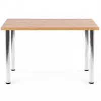 Stół Modex B) 120x68 Płyta/Stal – Dąb Wotan