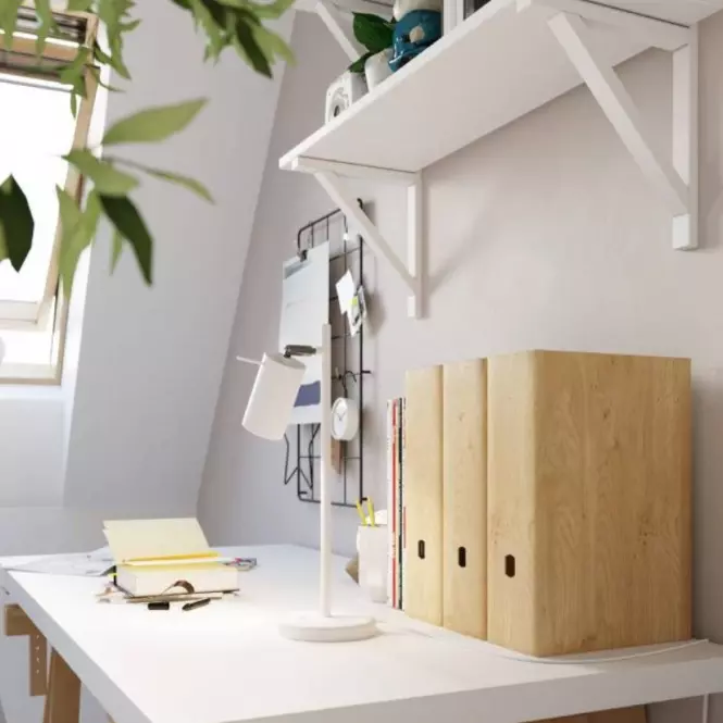 Lampa biurkowa Oregon A-1090 biała