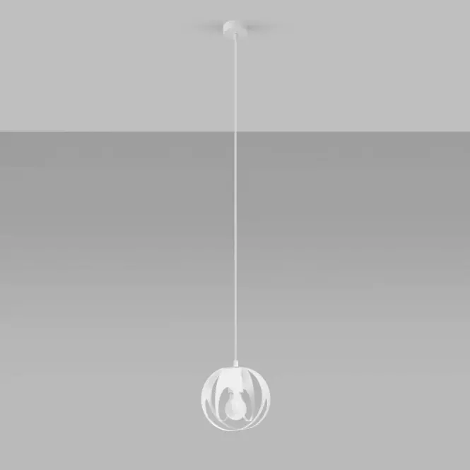 Lampa wisząca Tulos 1 A-1083 biała